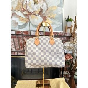Louis Vuitton Azur Speedy 25 cm